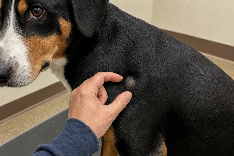 Illustration for Found a Lump on Your Dog? A Calm 48-Hour Action Plan.